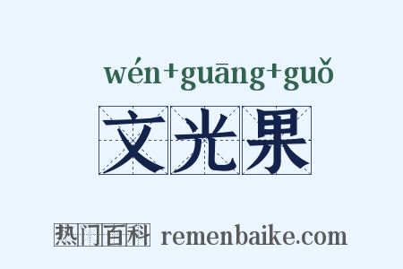 文光果是什么意思的图片